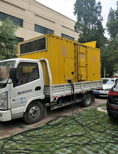 港口发电车出租-柴油发电机组排烟系统设计要求及其考虑因素